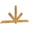 Ekena Millwork Kennewick Rough Sawn Timber Gable Bracket, Western Red Cedar, 108"W x 45"H x 2"D x 6"F, 10/12 Pitch GBW108X45X0206KEN00RWR - alternate 4